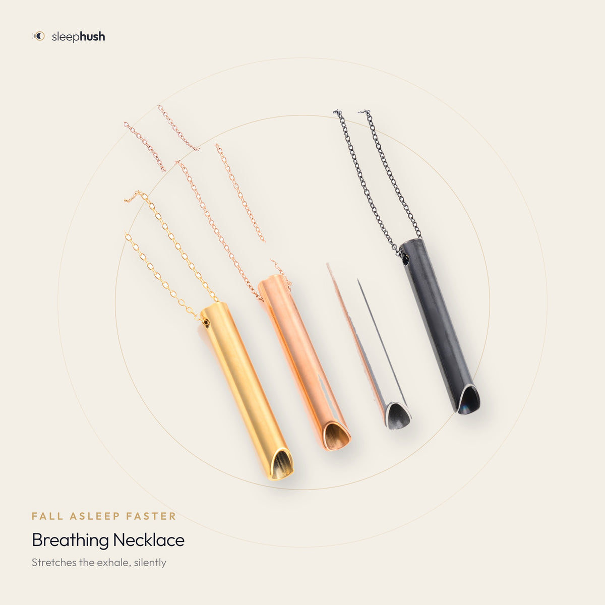 SleepHush Breathing Necklace