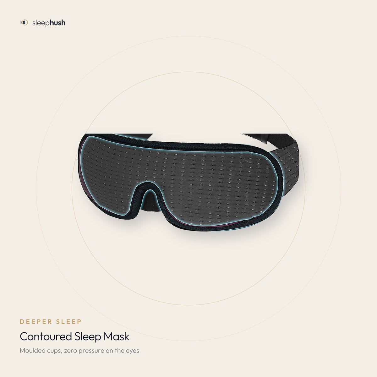 SleepHush Contoured Sleep Mask