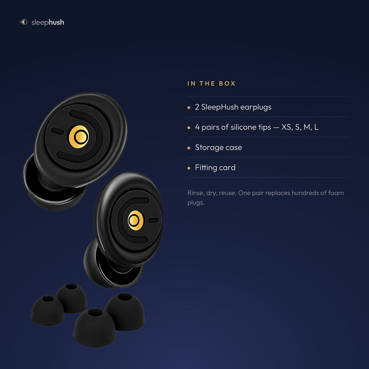 What is included in the SleepHush Nightly box