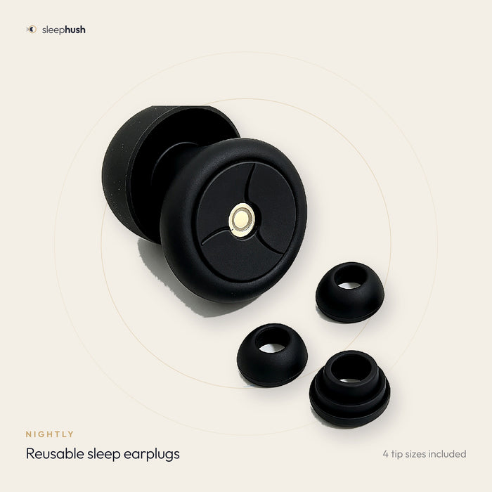 SleepHush Nightly — Reusable Sleep Earplugs